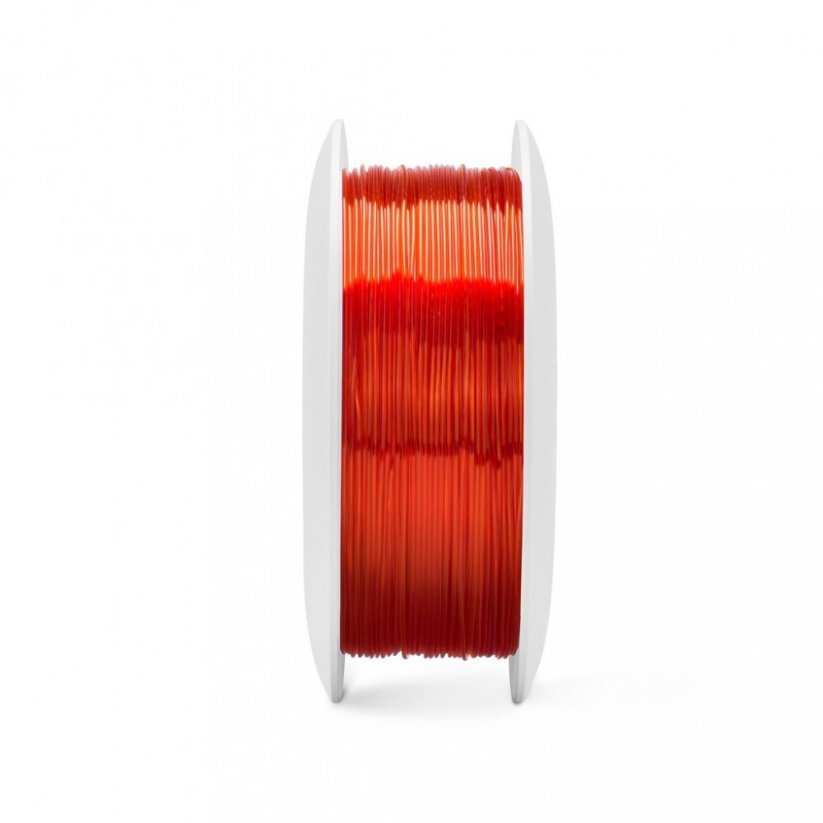 FIlament Fiberlogy PET-G oranžová (orange) průhledná Cívka