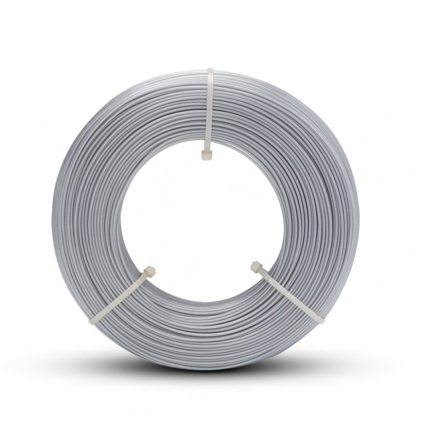 Filament Fiberlogy Easy PET-G Refill strieborná (silver) Cievka