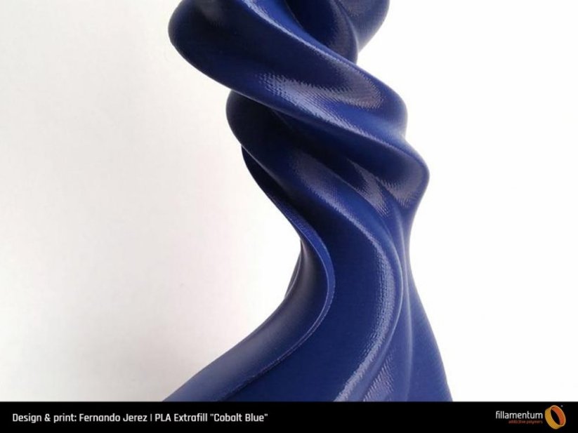 Filament Fillamentum Extrafill PLA cobalt blue Statue