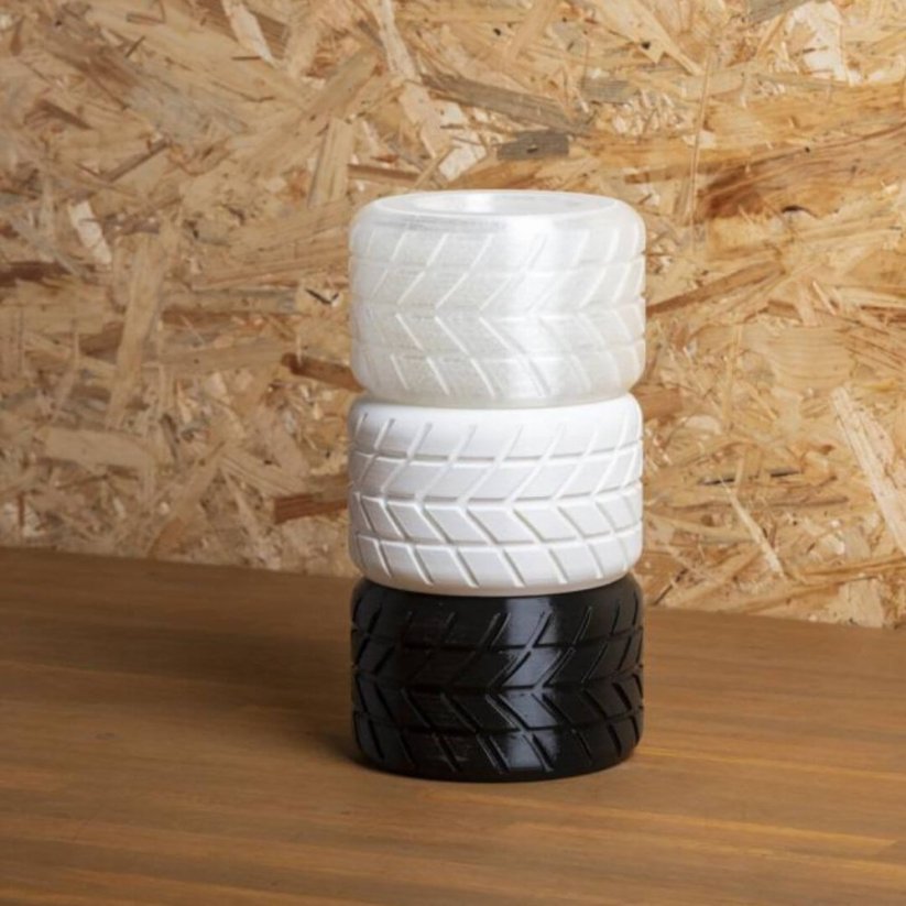 Filament PM TPU 96 bílá (white) 0,5 kg