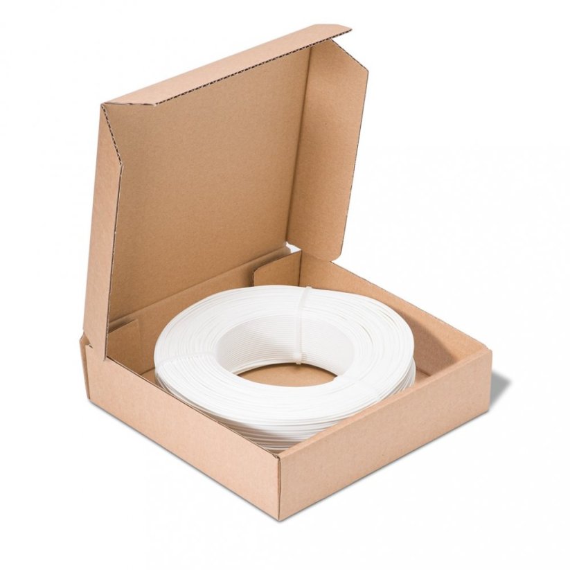 FIlament Fiberlogy Refill Easy PLA bílá (white) Balení
