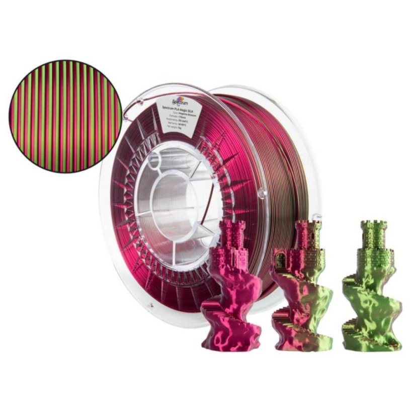 Spectrum PLA Magic SILK magenta blossom