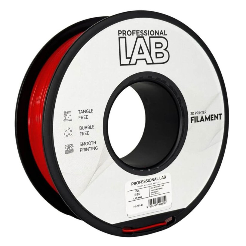 Professional Lab PLA červená (red)