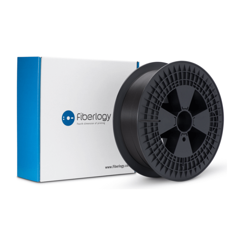Fiberlogy ABS PLUS čierna (black) 2,5 kg