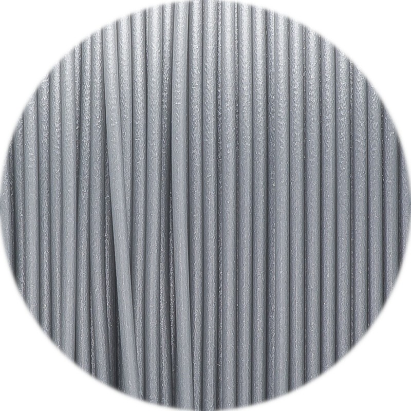 Filament Fiberlogy ABS ocelově šedá (inox) Barva