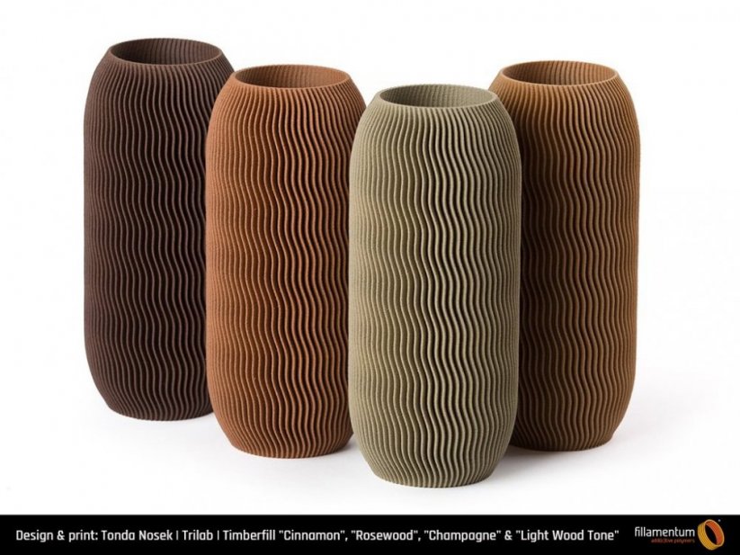 Filament Fillamentum Timberfill vases colors