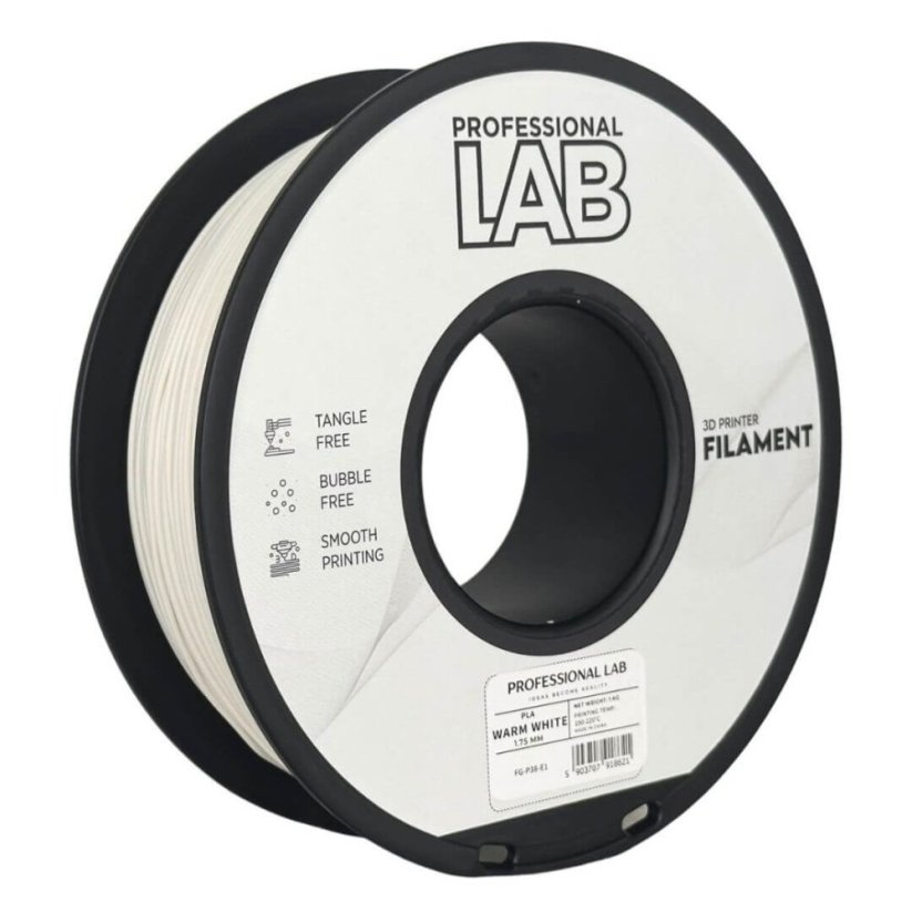Professional Lab PLA teplá bílá (warm white)