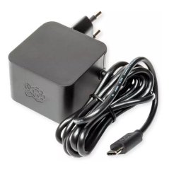 Raspberry Pi 27W USB-C napájecí zdroj, EU, černý