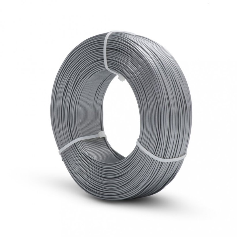 Filament Fiberlogy Refill Easy PLA ocelovo šedá (inox)