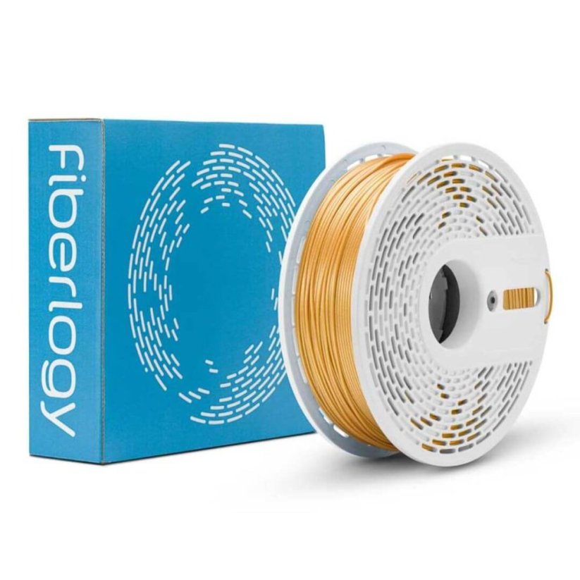 Fiberlogy Easy PLA pravá zlatá (true gold) 0,85 kg