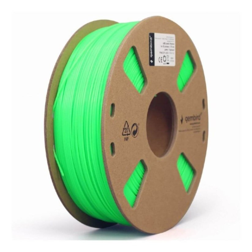 Gembird ABS zelená (green) 1 kg
