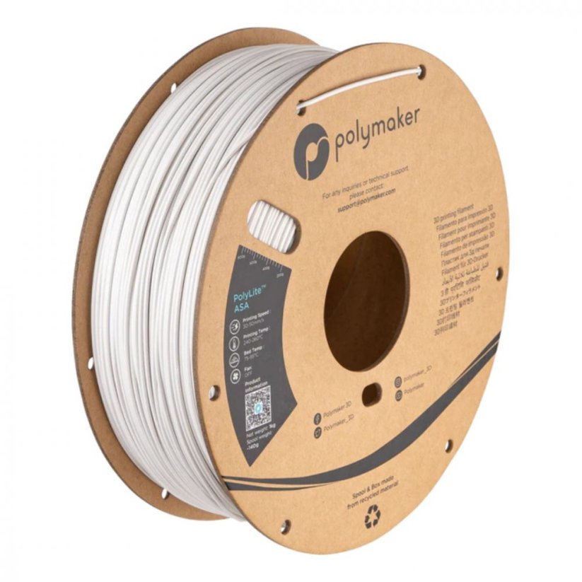 Polymaker PolyLite™ ASA bílá