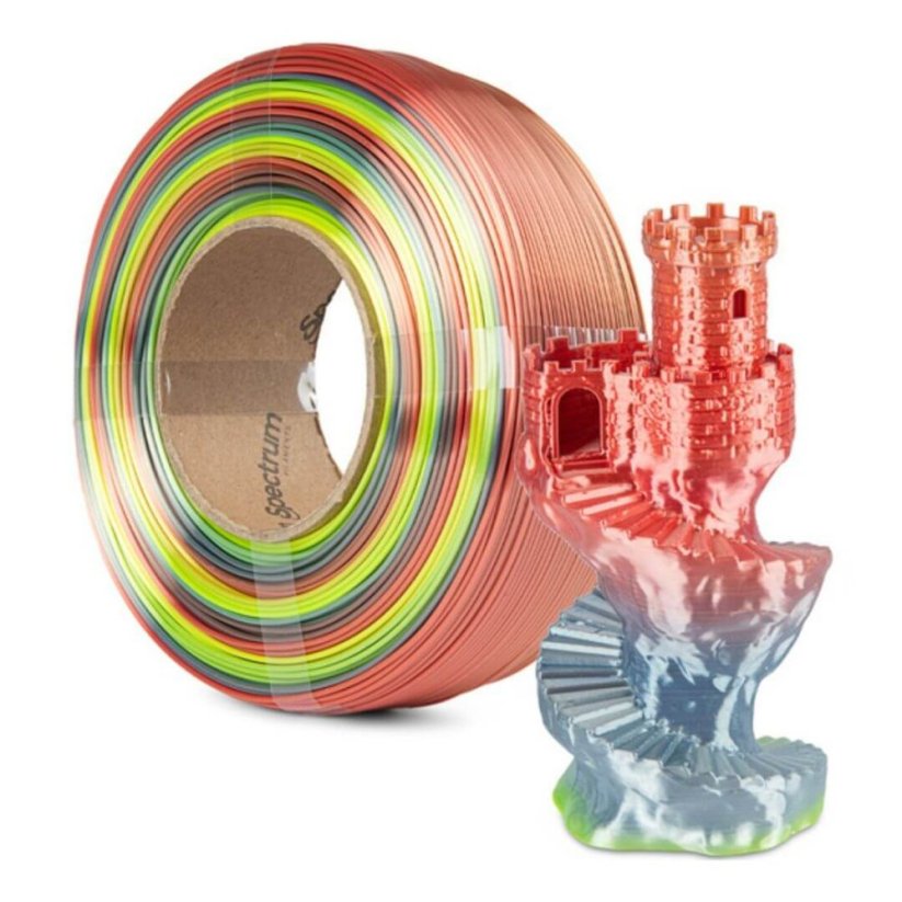 Spectrum ReFill PLA SILK Rainbow fusion