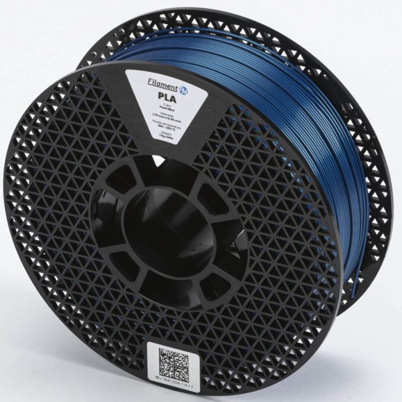 Filament PM PLA perlová modrá (pearl blue)