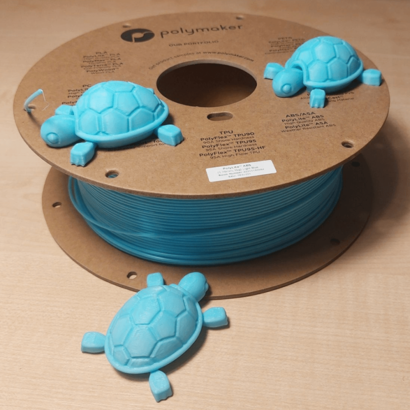 Polymaker PolyLite™ ABS - svetlo modrá