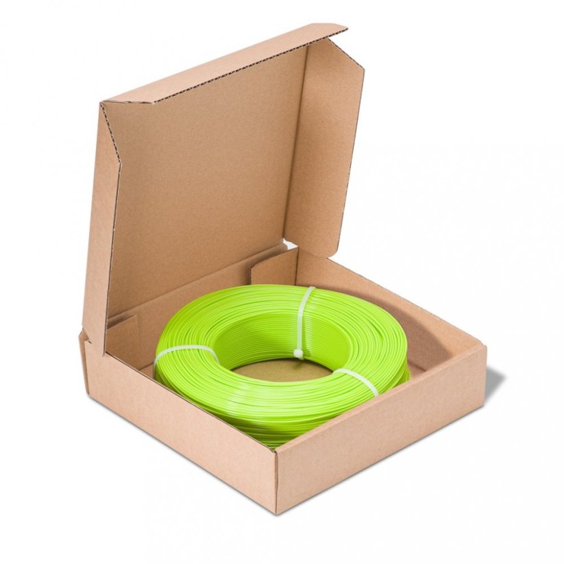 Filament Fiberlogy Refill Easy PLA světle zelená (light green) Balení