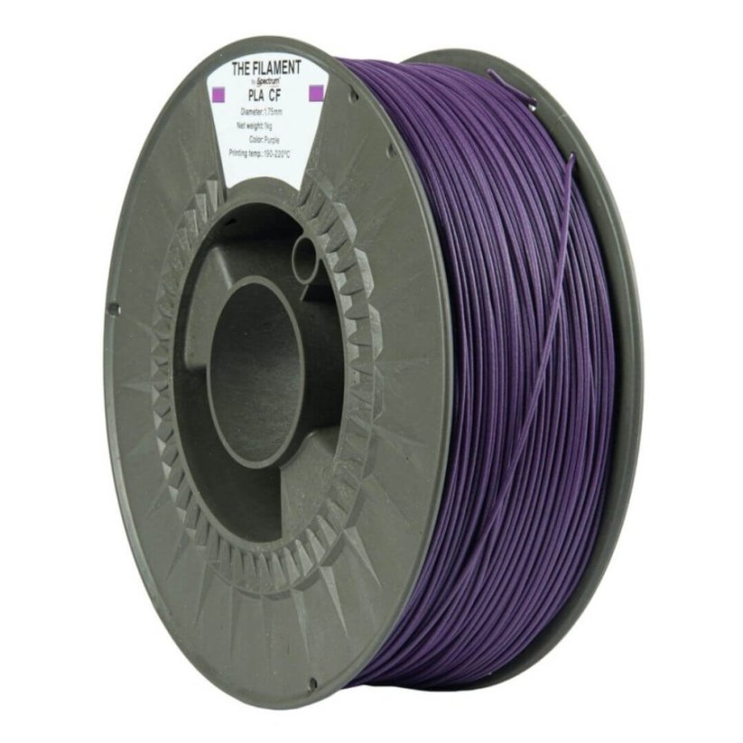 The Filament PLA CF purpurová (purple)