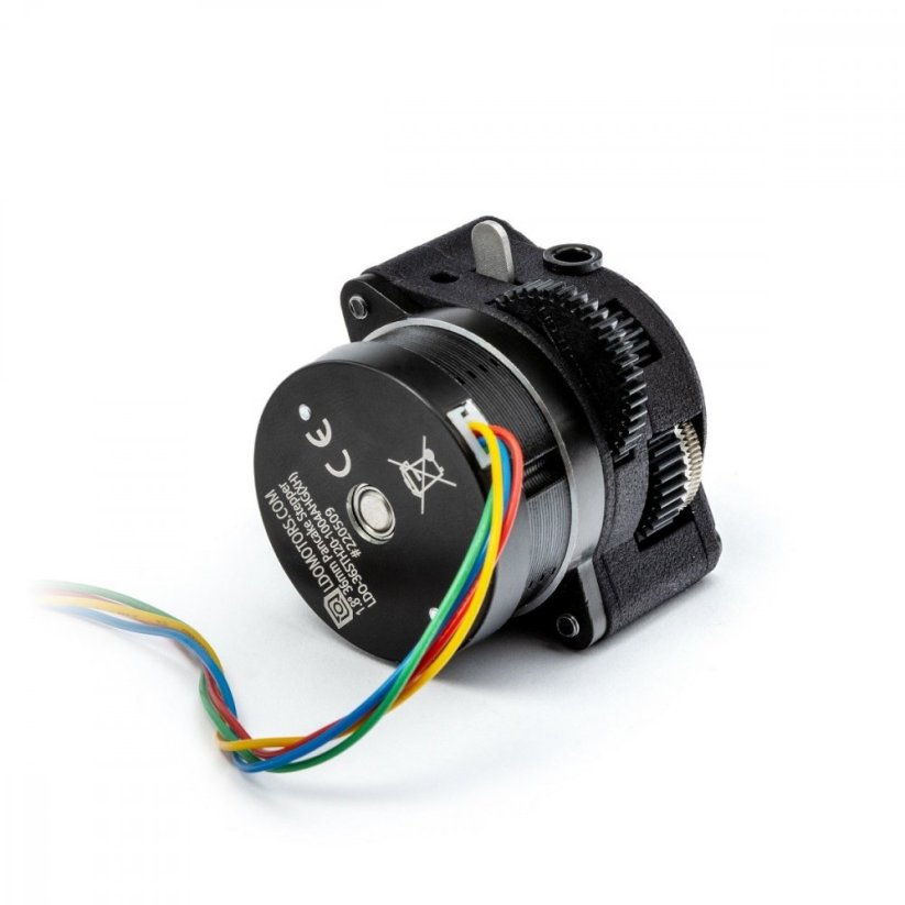 Bondtech LGX Lite Extruder (s motorem) Kabeláž Zadní strana kabl