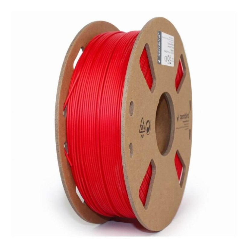 Gembird PLA  červená (red)  1 kg