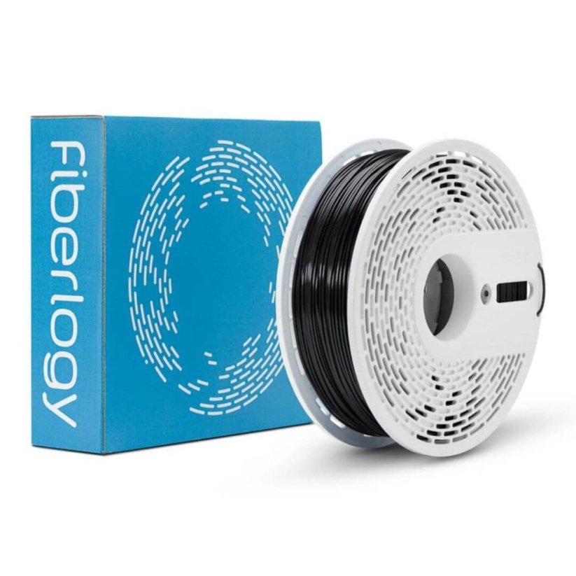 Fiberlogy PET-G + PTFE čierný 0,75 kg