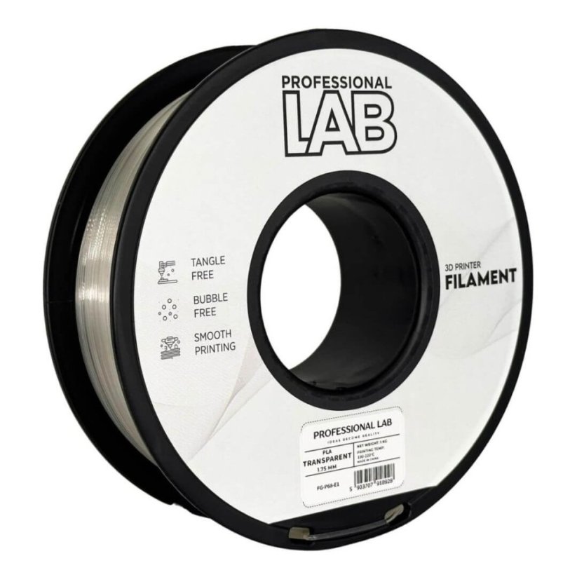 Professional Lab PLA transparentní (transparent)