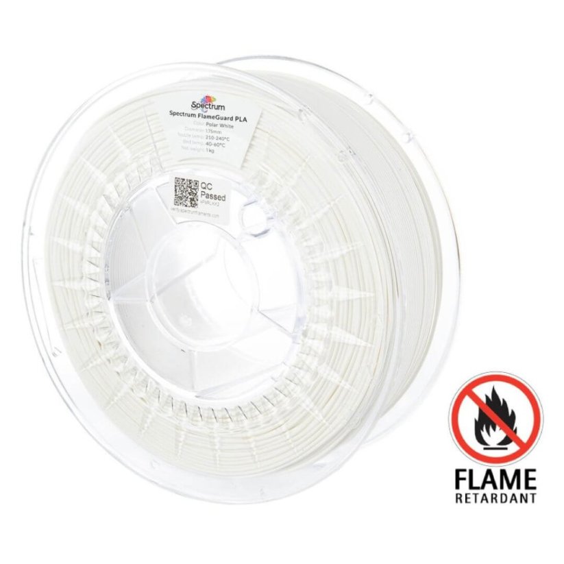 Spectrum FlameGuard PLA biela (polar white)
