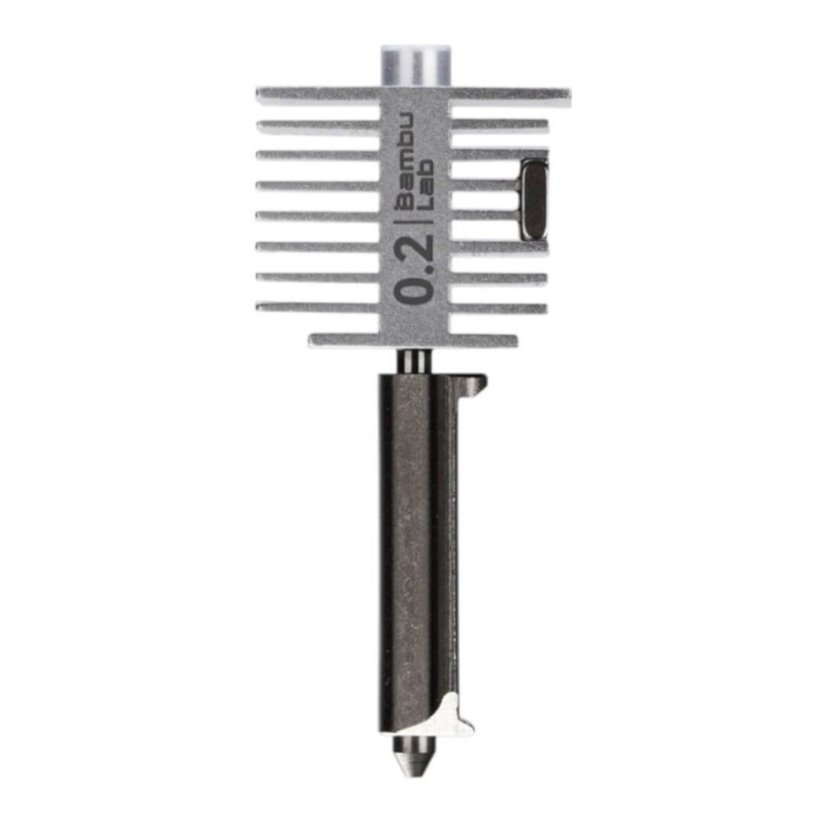 Bambu Lab Hotend with stainless steel nozzle 0.2 mm for A1 and A1 mini