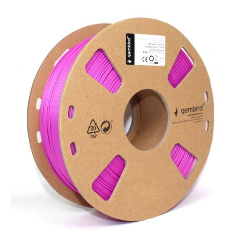 Gembird PLA fialová (purple) 1 kg