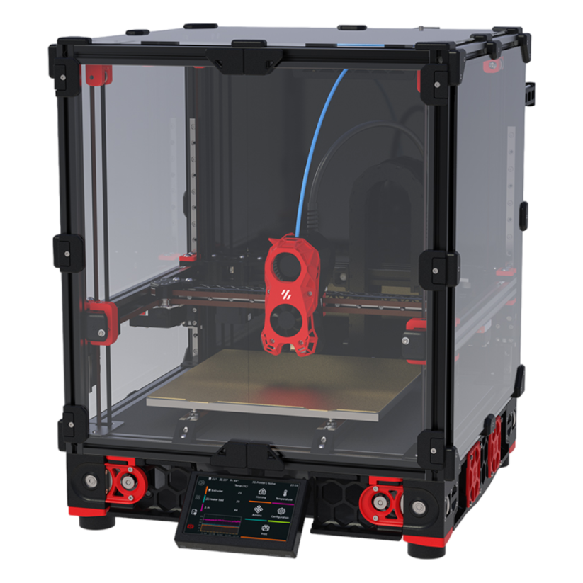 Fysetc Voron 2.4 R2 PRO (Ilustrační obrázek verze 250mm). Dodávaný kit je 350x350mm