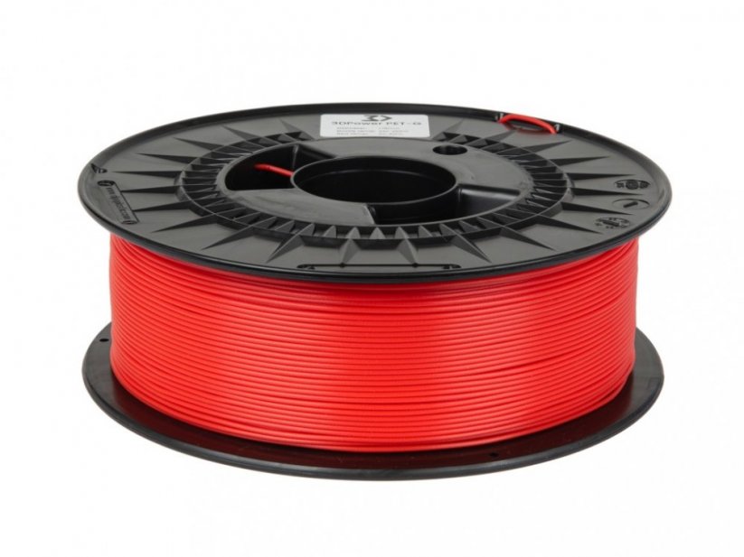 Filament 3DPower Basic PET-G červená (red) Cievka