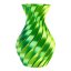 3DPower PLA SILK Dual Color - zelená/žltá (green/yellow)