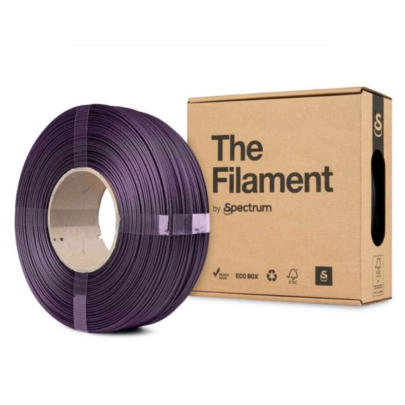 The Filament ReFill PETG CF fialová (purple)