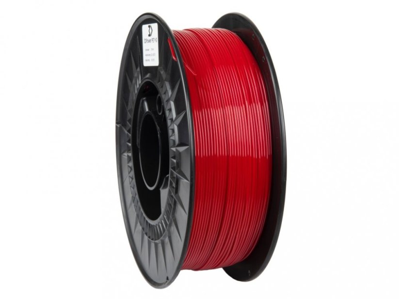 Filament 3DPower Basic PET-G čerešňová červená (cherry)