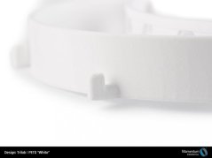 Filament Fillamentum PET-G bílá (white) 3d Tisk Štít Detail