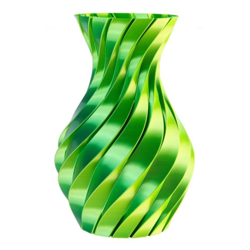 3DPower PLA SILK Dual Color - green/yellow 0,3 kg