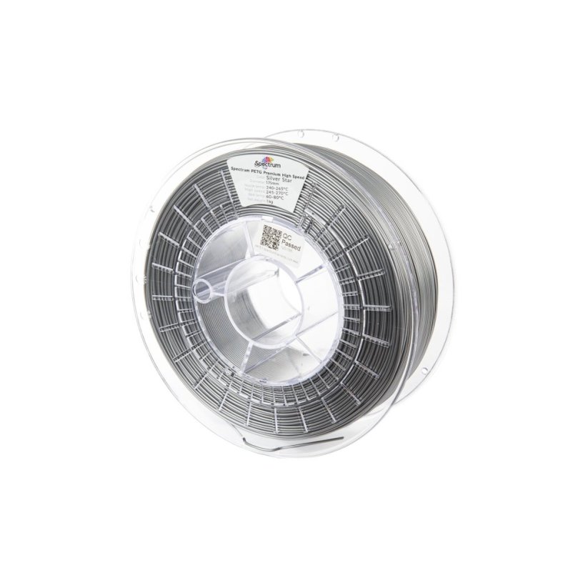 Spectrum PETG Premium High Speed strieborná (silver star)