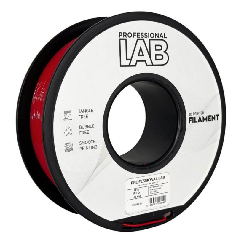 Professional Lab PETG červená (red)