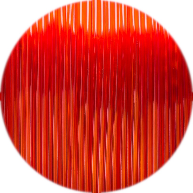 FIlament Fiberlogy PET-G oranžová (orange) průhledná Barva