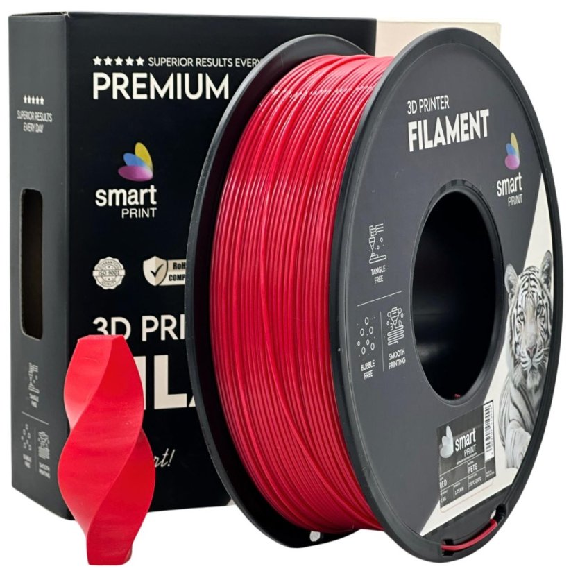 Smart print PETG červená (red)