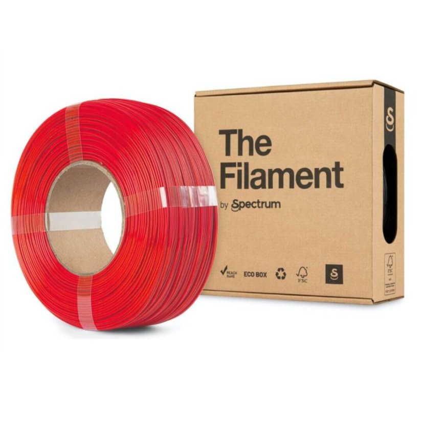 The Filament ReFill PLA technical red
