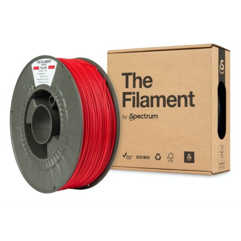 The Filament PLA HS červená (fire red)