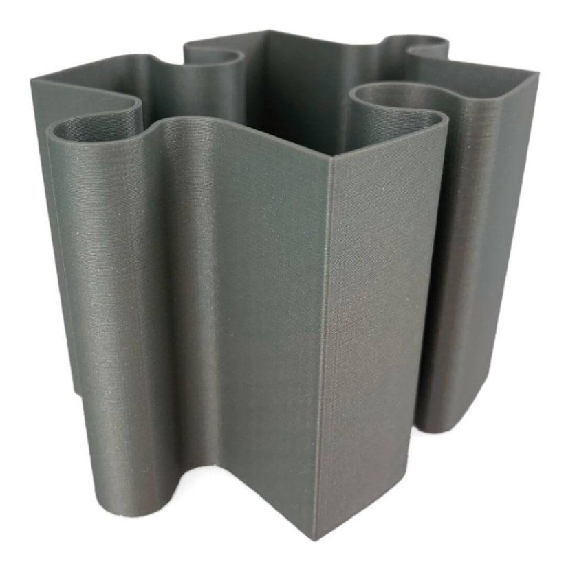 Fiberlogy ASA oceľová šedá (inox) 0,75 kg