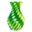 3DPower PLA SILK Dual Color - green/yellow 0,3 kg