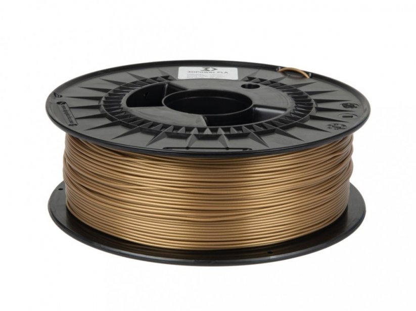 Filament 3DPower Basic PLA zlatá (gold) Cívka