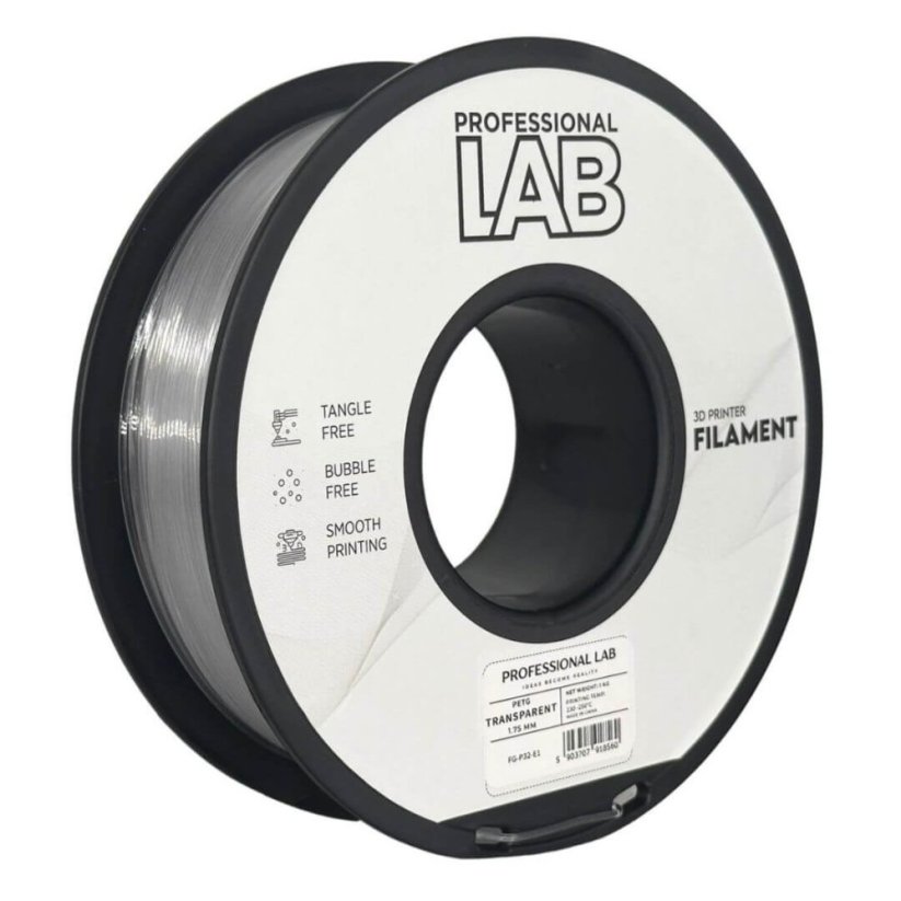 Professional Lab PETG transparentní (transparent)
