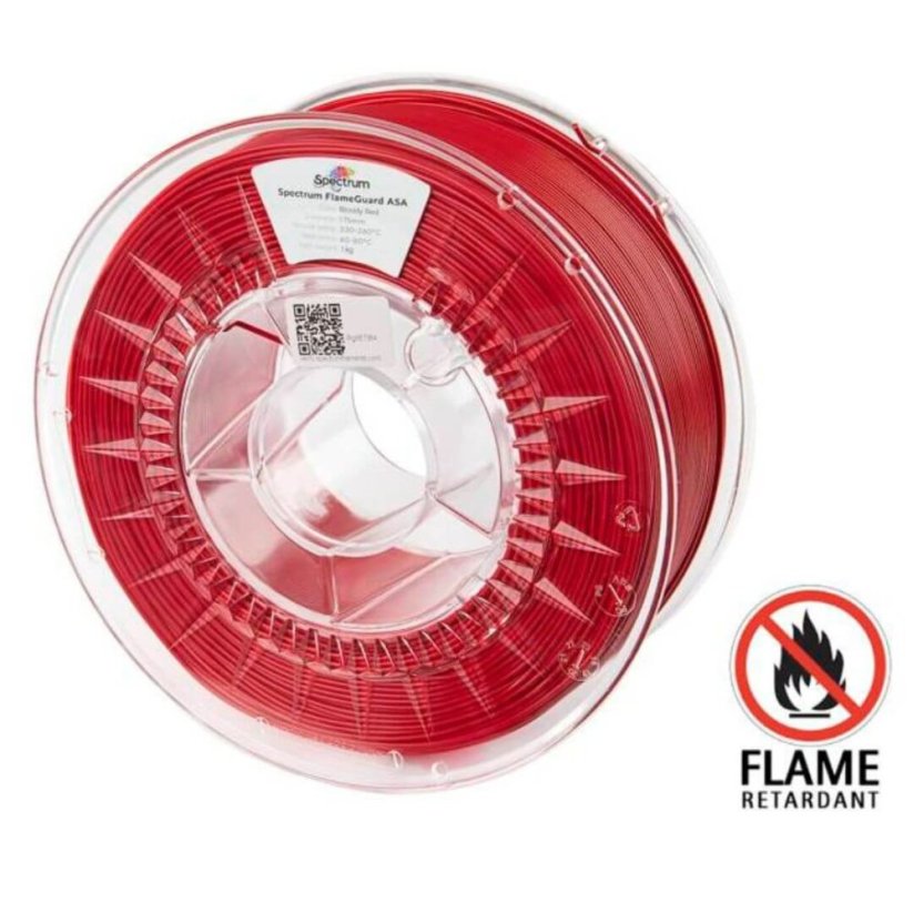 Spectrum FlameGuard ASA 275 červená (bloody red)