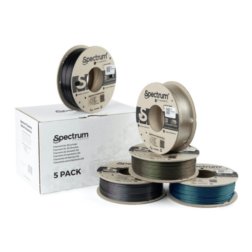 Spectrum 5PACK PLA Essentials 1,75 mm (5 x 0,25kg)