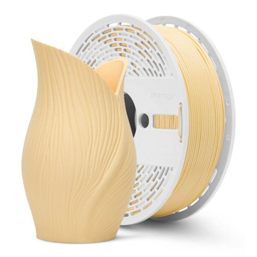 Fiberlogy Matte PET-G pastelovo žltá(pastel yellow) 0,85 kg