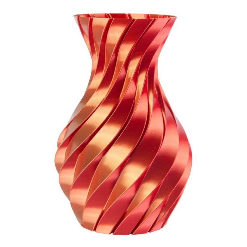 3DPower PLA SILK Dual Color - červená/zlatá 0,3 kg