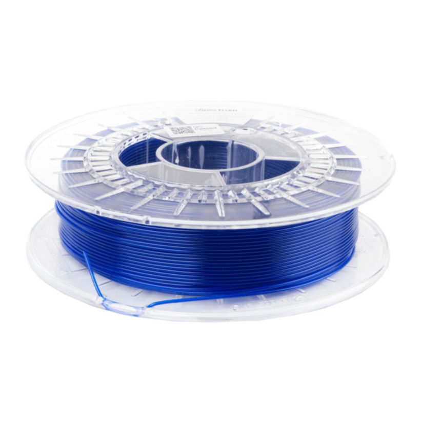 Spectrum Premium PET-G HT100 transparentní modrá (transparent blue) 0,5kg